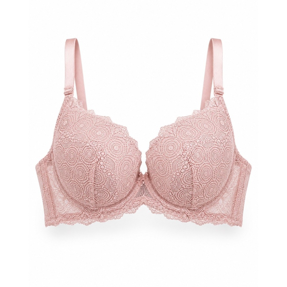 NWT The Little Bra Company Naomi‎ Pink Lace Bra SIZE 36A
